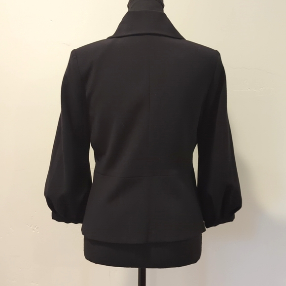 CAbi Abbott Black Peplum Jacket Style #3027 NWOT - Picture 2 of 8